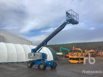 1999 Genie S60 2WD Diesel Telescopic Boom Lift
