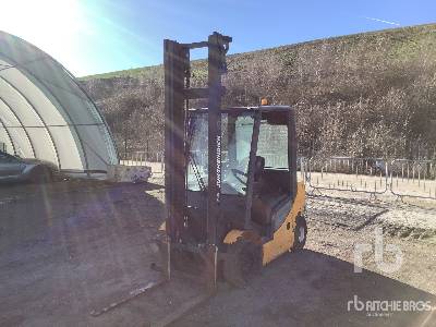 2015 Jungheinrich DFG425S Diesel Pneumatic Tire Forklift