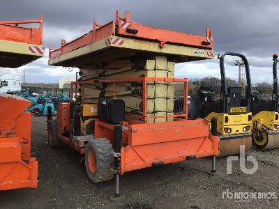 2008 Holland Lift B-195DL25 Diesel 4x4 Scissor Lift (Inoperable)