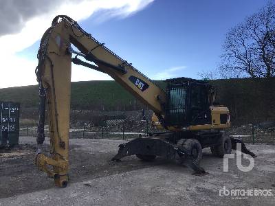2010 Cat M318D Wheel Material Handler