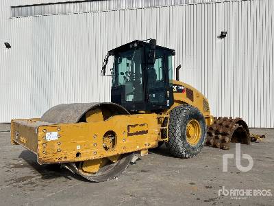 2016 Cat CS68B Compacteur Vibrant Monocylindre Smooth Drum Compactor
