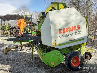 Claas Variant 260 Presse A Balles Ronde Round Baler