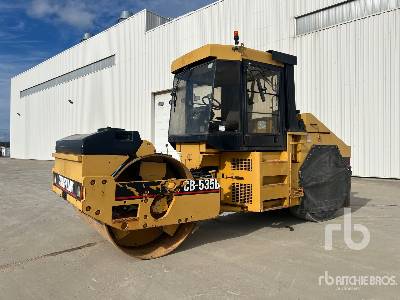 1996 Cat CB535 Compacteur Smooth Drum Compactor