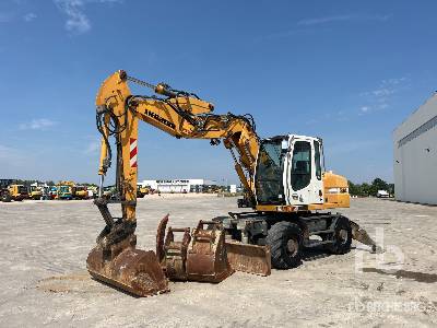 2010 Liebherr A314 Pelle Sur Pneus Wheel Excavator