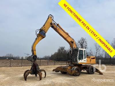 1998 Liebherr A922 litronic Wheel Material Handler (Inoperable)