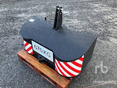 Weight 670kg