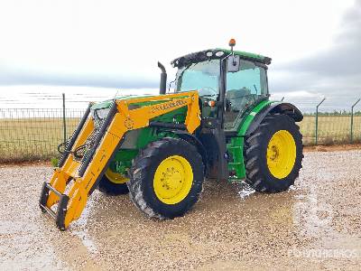 2016 John Deere 6145R 4WD Tractor