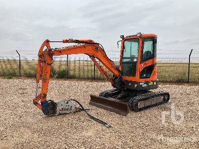 2014 Doosan DX35Z Mini Excavator