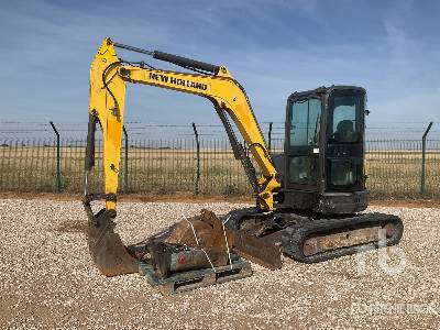 2014 New Holland E50B Mini Excavator