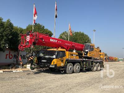 2021 Sany STC700T 70 ton 8x4x4 Hydraulic Truck Crane