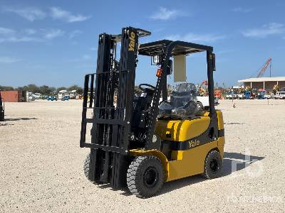 2022 Yale GDP20SMX 2 ton Diesel Pneumatic Tire Forklift (Unused)