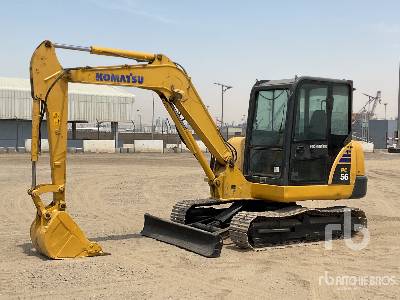 2015 Komatsu PC56-7 Mini Excavator