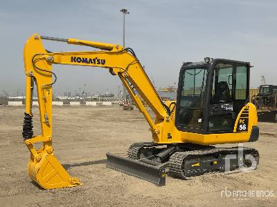 2019 Komatsu PC56-7 Mini Excavator