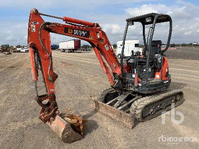 2015 Kubota U25-3 Mini Excavator