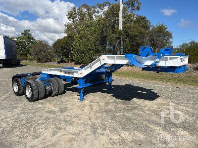 2008 Ses 2 Rows of 8 Low Loader Hydraulic Widening Dolly