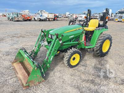 John Deere 3038E 4WD Utility Tractor