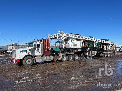 2006 Hydra Rig NOV 4500D001 Masted Coil Tubing Reel Trailer