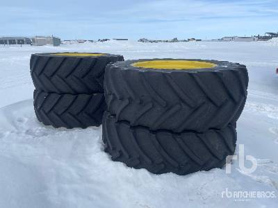 Quantity of (4) Mitas SFT 710/65R46 Tires