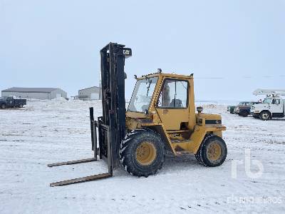 Cat R80 4000 lb 4x2 Rough Terrain Forklift