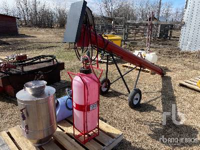 2008 Graham 11 Ft x 7 in Seed Treating Grain Auger