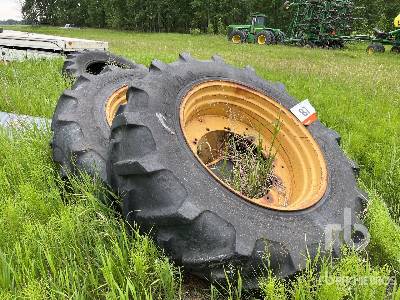 Quantity of (4) United 18.4x38 Tires