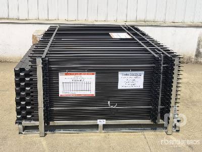 Unused 2025 SUNTOP  S0608-32  Quantity of (32) 8 ft x 6 ft Po ...  Fencing
