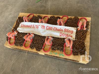 Unused 2025 LANDHONOR LHR-G80 8 Sheave Double Leg Chain (Unused) Sling Unused 2025 LANDHONOR LHR-G80 8 Sheave Double Leg Chain (Unused) Sling