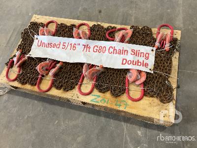 Unused 2025 LANDHONOR LHR-G80 Double Leg Chain (Unused) Sling Unused 2025 LANDHONOR LHR-G80 Double Leg Chain (Unused) Sling