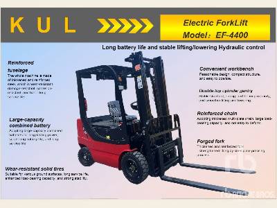 Unused 2025 KUL EF-4400 (Unused) Electric Forklift Unused 2025 KUL EF-4400 (Unused) Electric Forklift