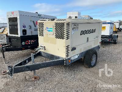 2015 DOOSAN P425/HP375WCU 185 cfm Mobile Air Compressor 2015 DOOSAN P425/HP375WCU 185 cfm Mobile Air Compressor