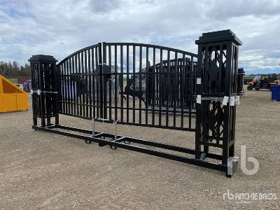 Unused 2025 SUIHE NFG-20FGP-D 20 ft Wrought Iron Bi-Parting ( ... Driveway Gate Unused 2025 SUIHE NFG-20FGP-D 20 ft Wrought Iron Bi-Parting ( ... Driveway Gate