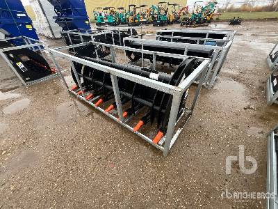 Unused SUIHE 76 in (Unused) Skid Steer Root Rake Unused SUIHE 76 in (Unused) Skid Steer Root Rake