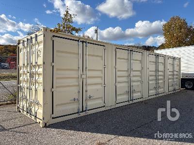 2025 JPCU  40 ft High Cube Multi-Door  Container