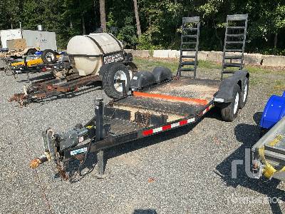 2021 MMDI  510RCMPH  10 ft T/A  Equipment Trailer