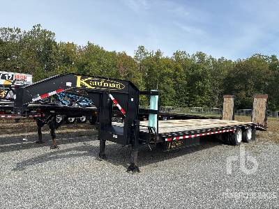2024 KAUFMAN 30 ft T/A Gooseneck Equipment Trailer 2024 KAUFMAN 30 ft T/A Gooseneck Equipment Trailer