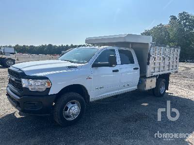 2022 RAM  3500  4x2 Crew Cab  Flatbed Dump Truck