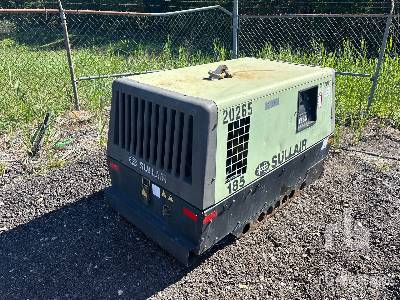 2013 SULLAIR 185DLQ CAI4 EPA Skid-Mounted Air Compressor 2013 SULLAIR 185DLQ CAI4 EPA Skid-Mounted Air Compressor