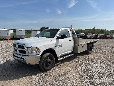 2016 RAM  3500  4x4 (Inoperable)  Flatbed Truck