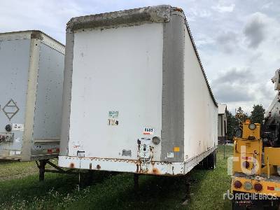 1988 FRUEHAUF FP9F248 48 ft x 96 in T/A Van Trailer 1988 FRUEHAUF FP9F248 48 ft x 96 in T/A Van Trailer