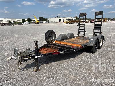 2018 PRATT  CP0510  10 ft T/A  Equipment Trailer
