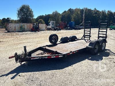 2014 MMDI  14 ft T/A  Equipment Trailer