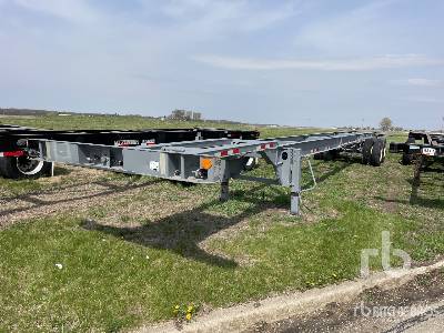 1987 LOADCRAFT  53 ft T/A  Container Chassis