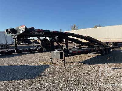 2025 TEXAS PRIDE  Tri/A 5 Car Open  Car Hauler Trailer