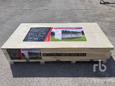 Unused 2025 SUNTOP S2512 25 ft x 12 ft (Unused) Livestock Shelter Unused 2025 SUNTOP S2512 25 ft x 12 ft (Unused) Livestock Shelter