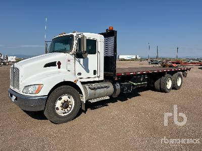 2018 KENWORTH T370 6x4 Flatbed Truck 2018 KENWORTH T370 6x4 Flatbed Truck