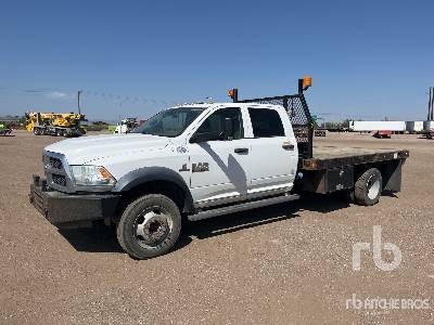 2014 RAM 5500 4x4 Crew Cab Flatbed Truck 2014 RAM 5500 4x4 Crew Cab Flatbed Truck