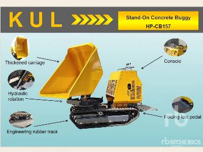 Unused 2025 KUL  HP-CB157  Stand-On (Unused)  Concrete Buggy