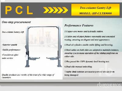 Unused 2025 PCL CLTB9000 (Unused) Misc Shop, Warehouse, Consumer Unused 2025 PCL CLTB9000 (Unused) Misc Shop, Warehouse, Consumer