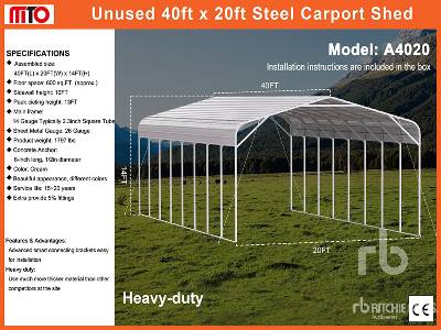 Unused 2025 MTO A4020 20 ft x 40 ft (Unused) Mobile Structure - Other Unused 2025 MTO A4020 20 ft x 40 ft (Unused) Mobile Structure - Other