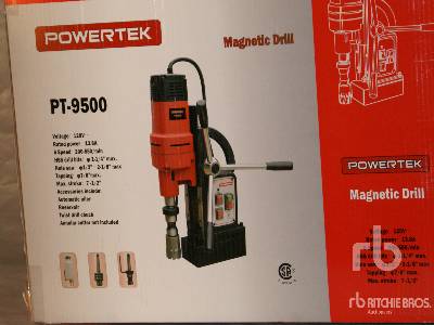 Unused 2024 POWERTEK PT9500 Magnetic Drill Press (Unused) Hand Tools Unused 2024 POWERTEK PT9500 Magnetic Drill Press (Unused) Hand Tools